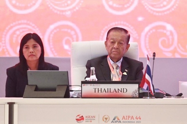 태국 의회 대표단은 제2회 전체회의와 ‘제44차 아세안 의회연맹 (AIPA) 총회’ 폐막식에 참석