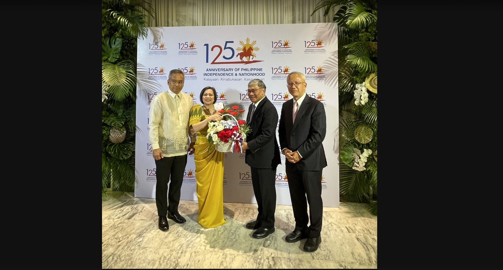ประธานกลุ่มมิตรภาพสมาชิกรัฐสภาไทย-ฟิลิปปินส์ เข้าร่วมงานครบรอบ 125 ปี วันประกาศอิสรภาพของฟิลิปปินส์
