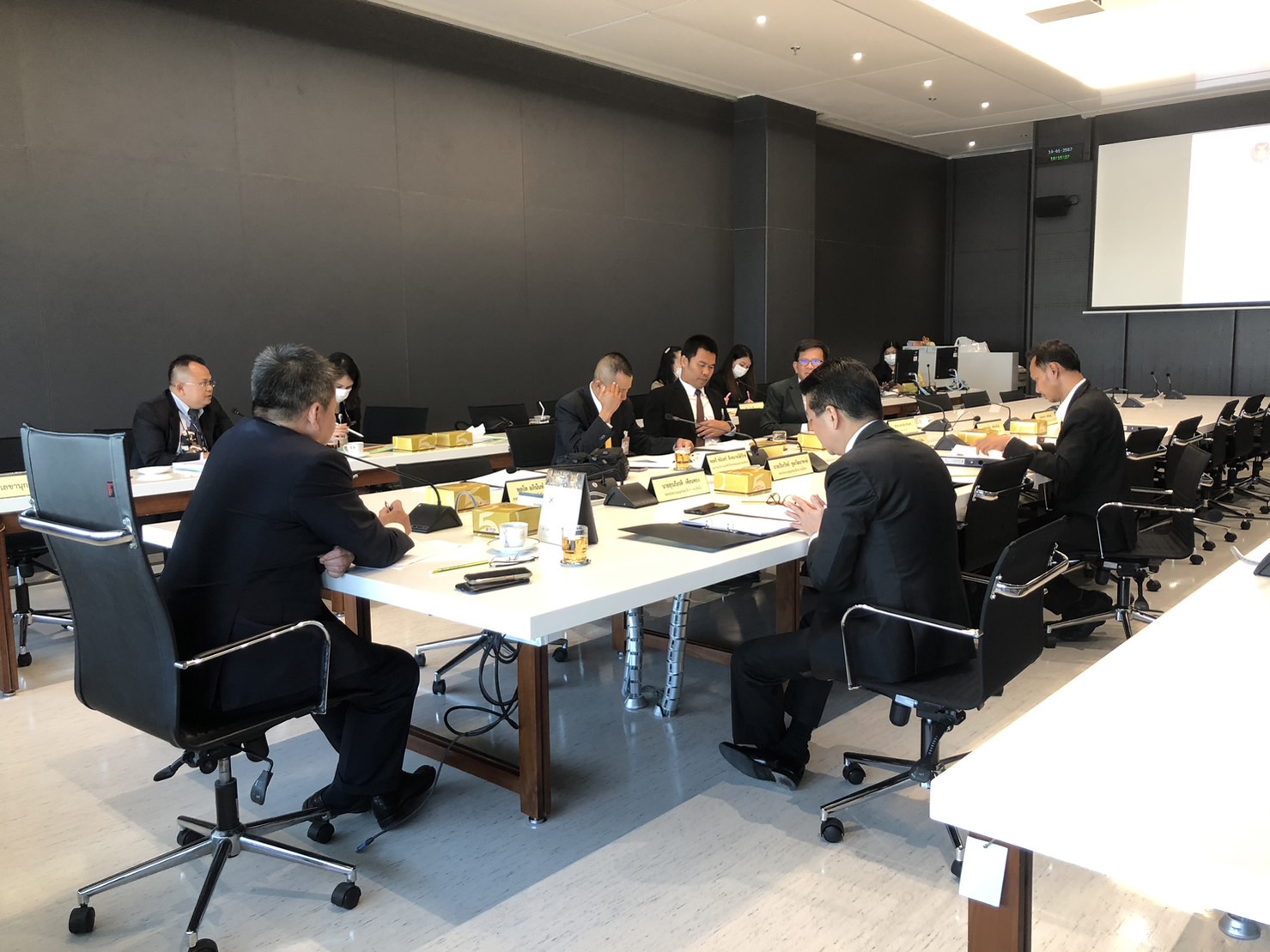 ภาพการประชุมคณะอนุกรรมาธิการ ครั้งที่ 5 (วันพุธที่ 10 มกราคม 2567)