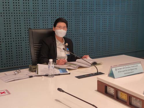 การประชุมอนุกรรมการนำแผนยุทธศาสตร์ด้านประชาคมอาเซียนของส่วนราชการสังกัดรัฐสภาไปสู่การปฏิบัติ ครั้งที่ 1/2564 
