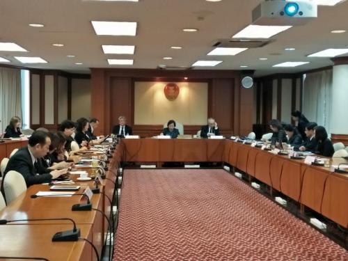 การประชุมคณะกรรมการประชาคมอาเซียนของส่วนราชการสังกัดรัฐสภา