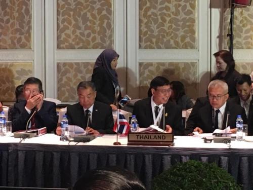 การประชุมของสมัชชารัฐสภาอาเซียนครั้งที่ 38 กับ "ร่างข้อมติในการรวบรวมและแลกเปลี่ยนข้อมูลด้านกฎหมายของ AIPA" ณ กรุงมะนิลา สาธารณรัฐฟิลิปปินส์ วันที่ 15 กันยายน 2560