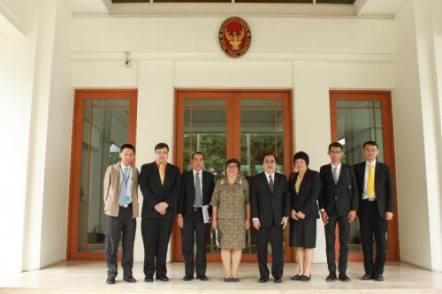 การเดินทางไปศึกษาดูงานด้านประชาคมอาเซียน โครงการแลกเปลี่ยนบุคลากรของสำนักพัฒนาบุคลากร ณ สาธารณรัฐอินโดนีเซีย ระหว่างวันที่ 25 – 31 มกราคม 2558 