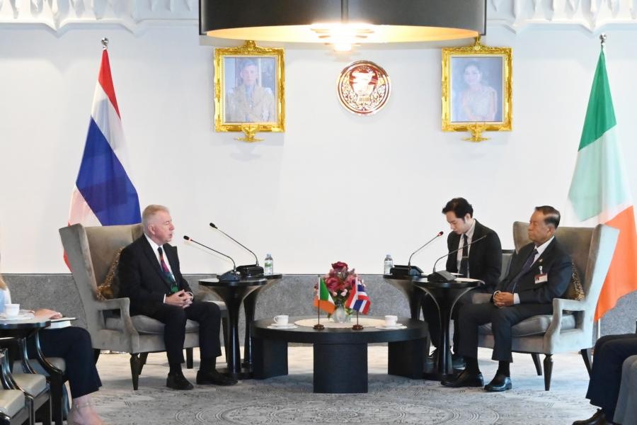 タイ国国会議長は、駐タイ・アイルランド共和国大使による表敬訪問を受けました